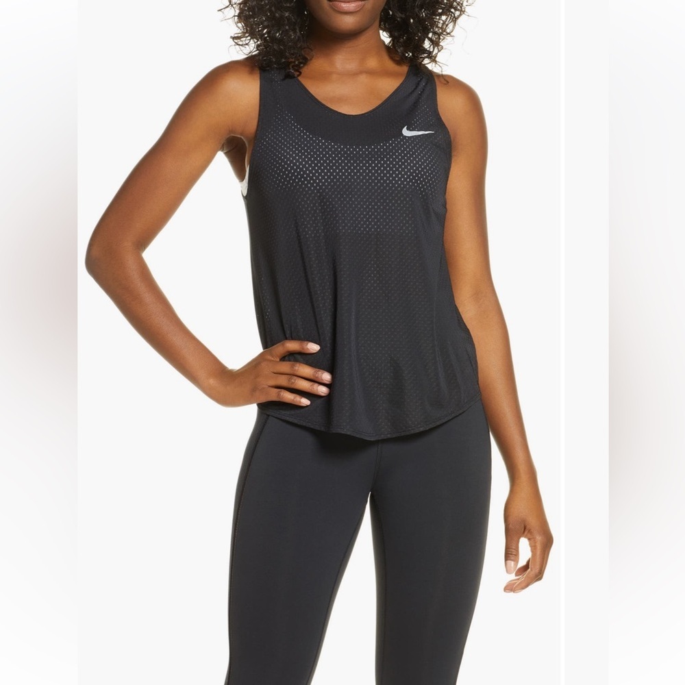 Nike Women's Dri-FIT Running Tank Top-Pink